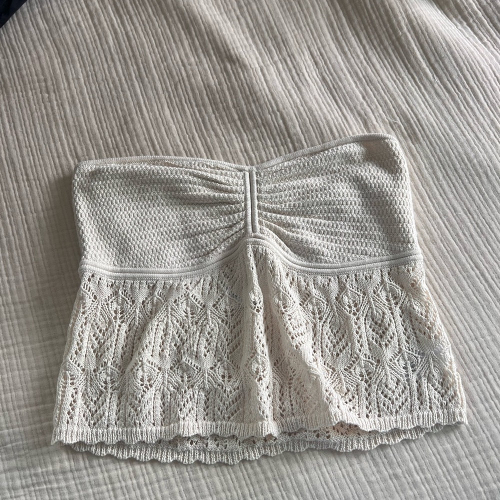 Elegant Cream Lace Women top